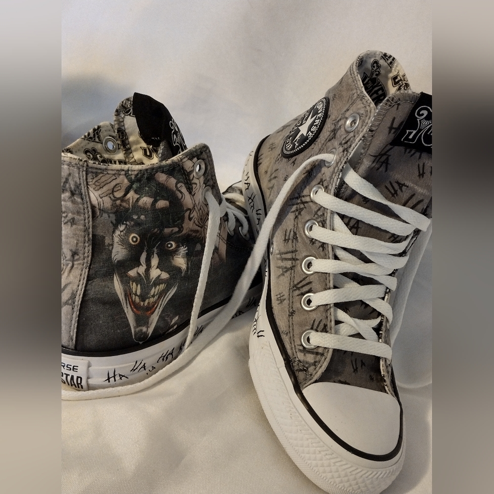 Converse all star chuck taylor DC Comics Joker Ha Ha